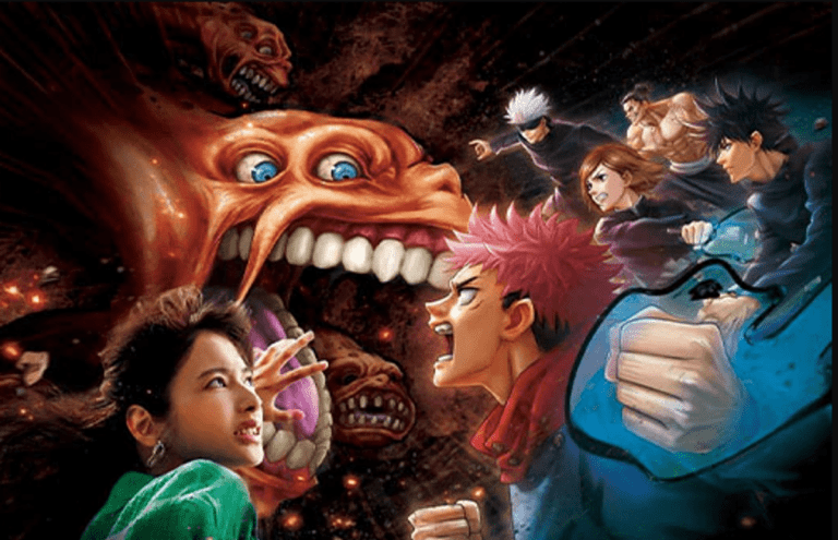 Limited time ‘Jujutsu Kaisen’ event at Universal Studios Japan includes an exclusive show, themed ride, and more