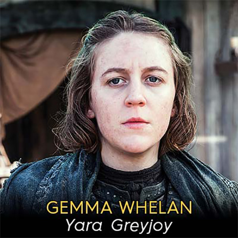 game of thrones official fan convention gemma whelan jack gleeson