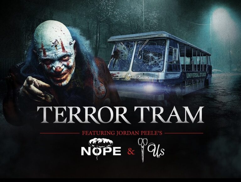 Terror Tram features Jordan Peele crossover
