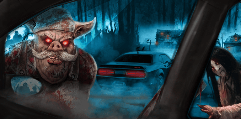 The Haunted Road drive-thru experience now ends at a slaughterhouse