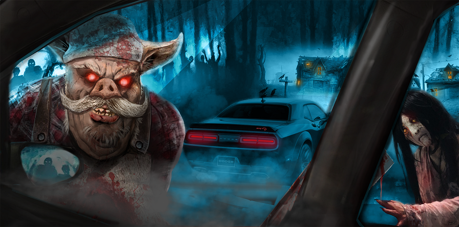 The Haunted Road experience now ends at a slaughterhouse