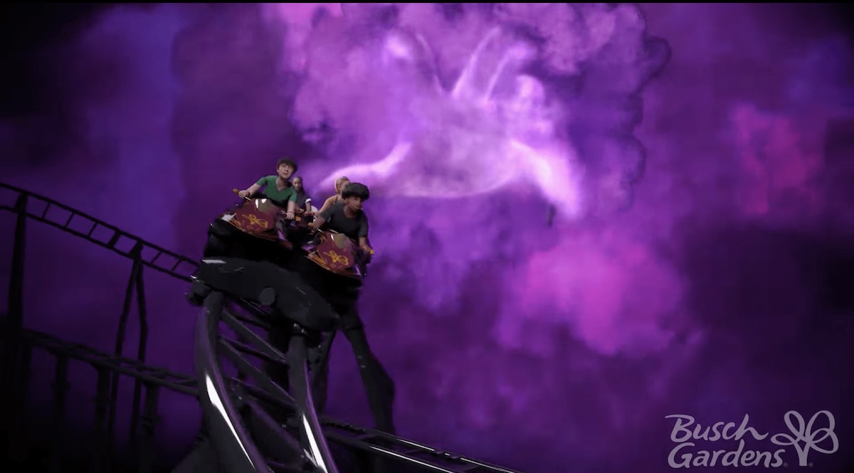 Busch Gardens announces DarKoaster allindoor straddle coaster