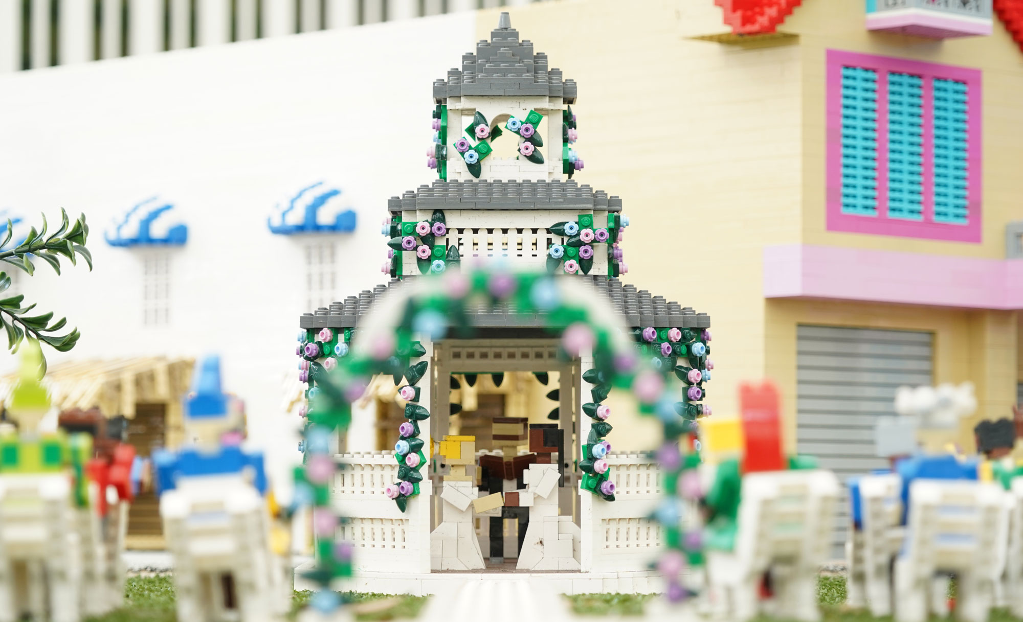 Lego Miniland USA given Halloween overlay at Legoland Florida