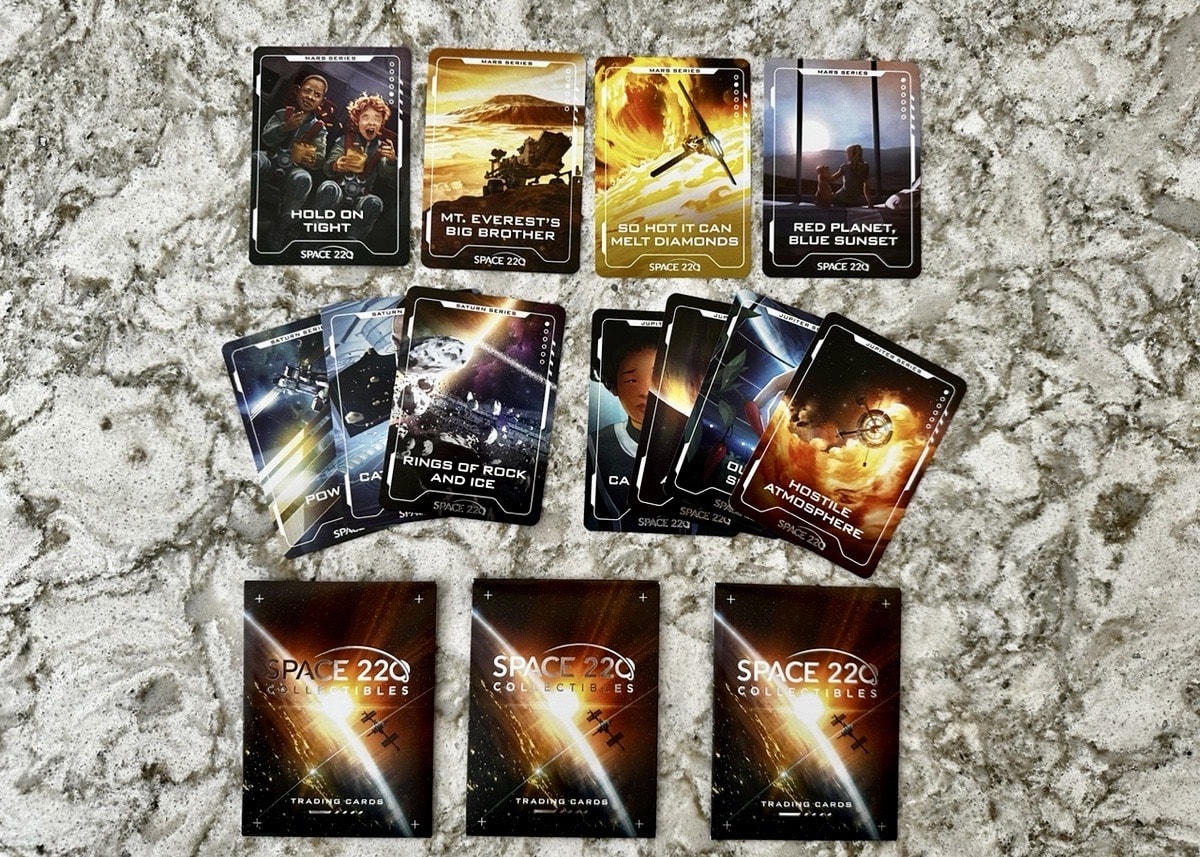 Space 220 trading cards