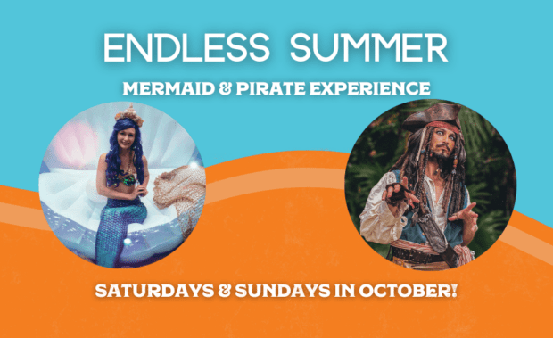 mermaid and pirate weekend island h2o