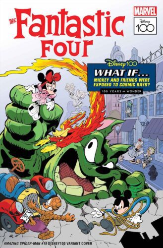 Marvel Comics Disney100 Variant Covers - Fantastic Four