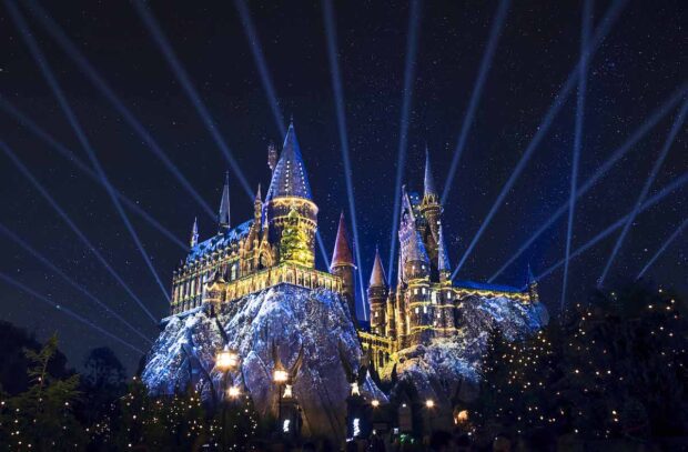 Holidays at Universal Studios Hollywood - Christmas in The Wizarding World of Harry Potter
