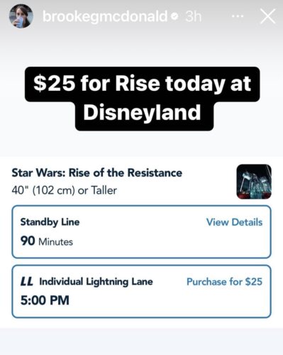 Disney Genie+ prices