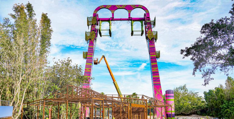 Record setting Serengeti Flyer ride coming to Busch Gardens