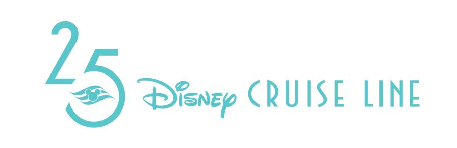 logo for Disney Cruise Line's 25th anniversary