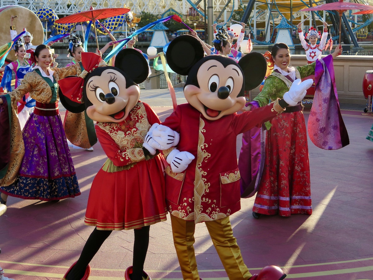 Disneyland Lunar New Year - Mickey and Minnie