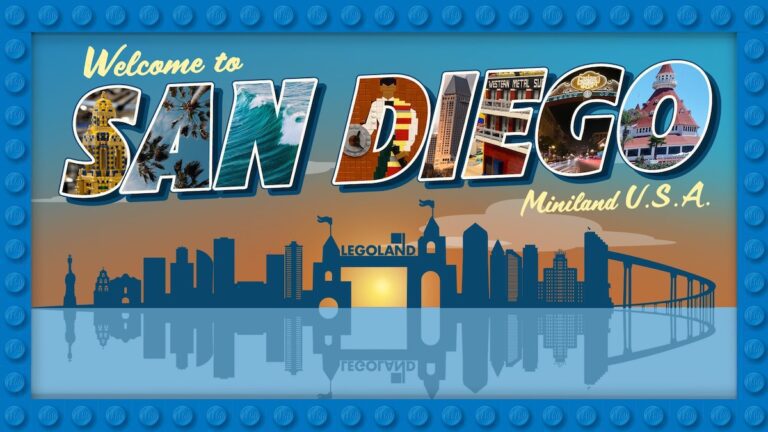 Vote for the landmarks in Lego San Diego at Legoland California