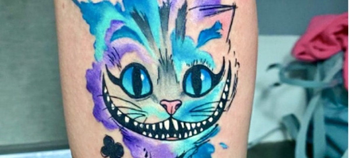 Most Popular Disney Tattoos - Cheshire Cat