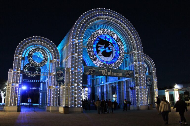 SeaWorld San Antonio holiday light display is the largest in Texas