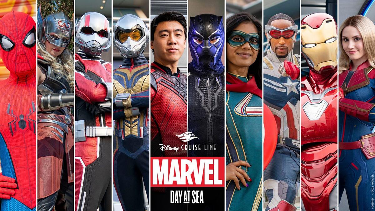 marvel day at sea characters