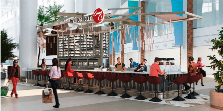 Wine Bar George opens a second location, in Orlando International Airport