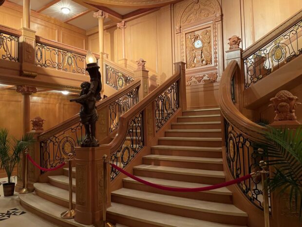 titanic grand staircase