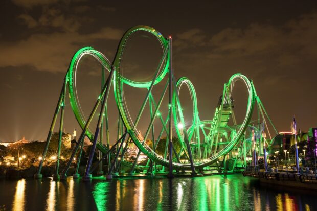 Universal Orlando Resort - Hulk Coaster