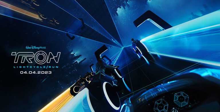 Tron Lightcycle / Run roller coaster opening Apr. 4 at the Magic Kingdom