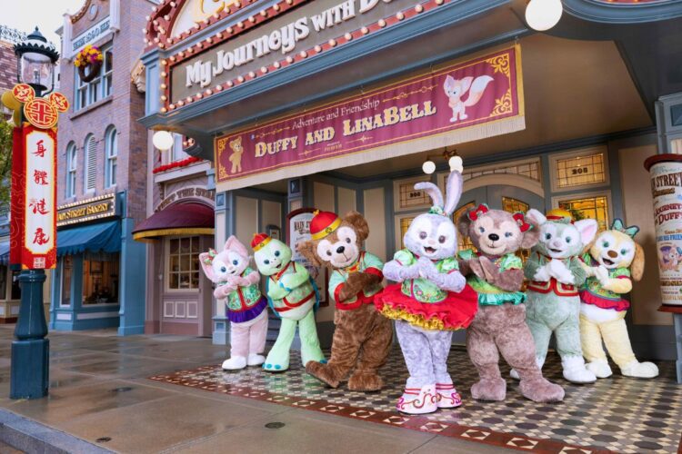 Hong Kong Disneyland's Chinese New Year Celebration runs from Jan. 13 through Feb. 12, 2023. Photos courtesy of Hong Kong Disneyland Resort