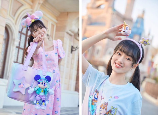 In park merchandise items for the 2023 spring collection at Shanghai Disneyland – adorable "Spring Mickey & Friends" collection. 