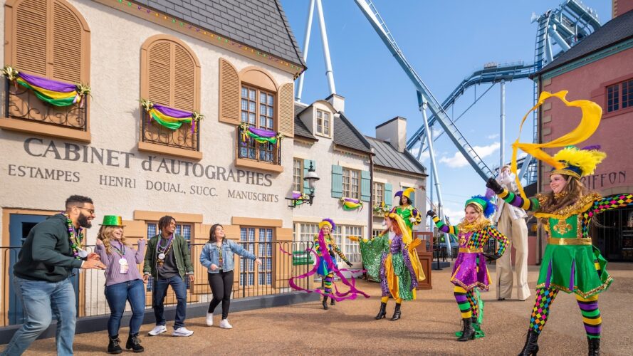 Mardi Street Party at Busch Gardens Williamsburg