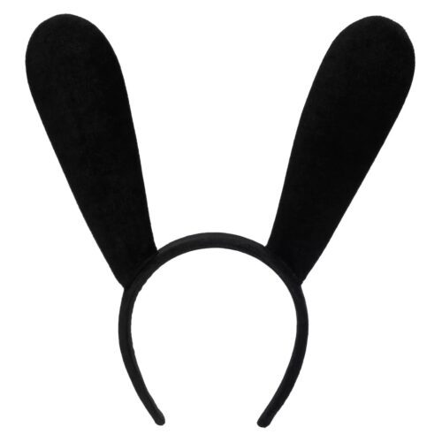 Black headband with Oswald's floppy rabbit ears