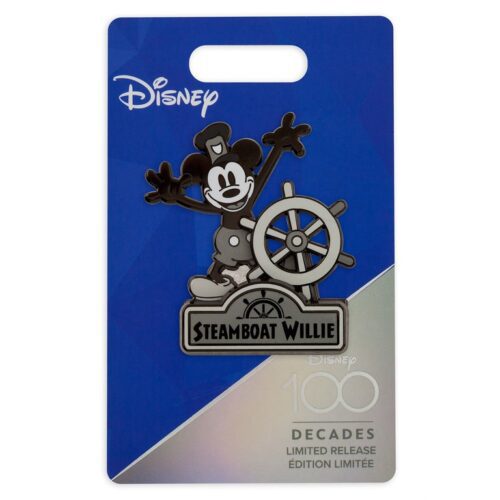 Decades Collections Steamboat Willie pin