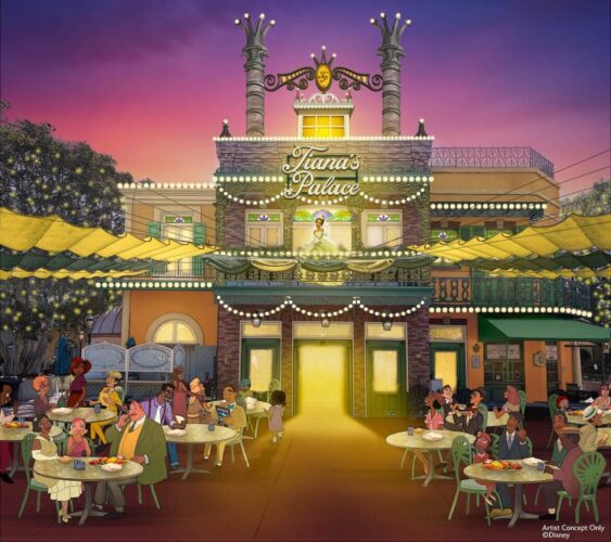 Tiana's  Palace restaurant