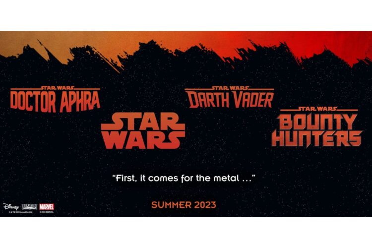 The characters of Marvel's core four Star Wars comics are about to face a new threat none of them are expecting. It all begins with a new crossover event coming in the summer of 2023.