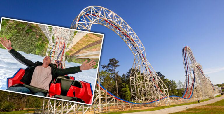 ArieForce One coaster at Fun Spot Atlanta exceeds expectations