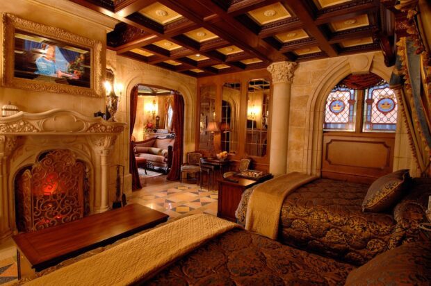 Inside Cinderella Castle dream suite