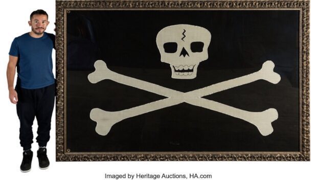 Heritage Auctions Disney pirate flag