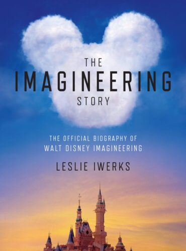 Book cover showing the Shanghai Disneyland castle at sunset with a Mickey Mouse-shaped cloud above the castle