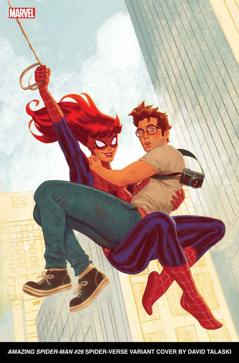 Spider-Verse variant cover - Amazing Spider-Man #26