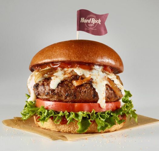 John Wick promotion Wagyu-Yaga Burger at Hard Rock Cafe
