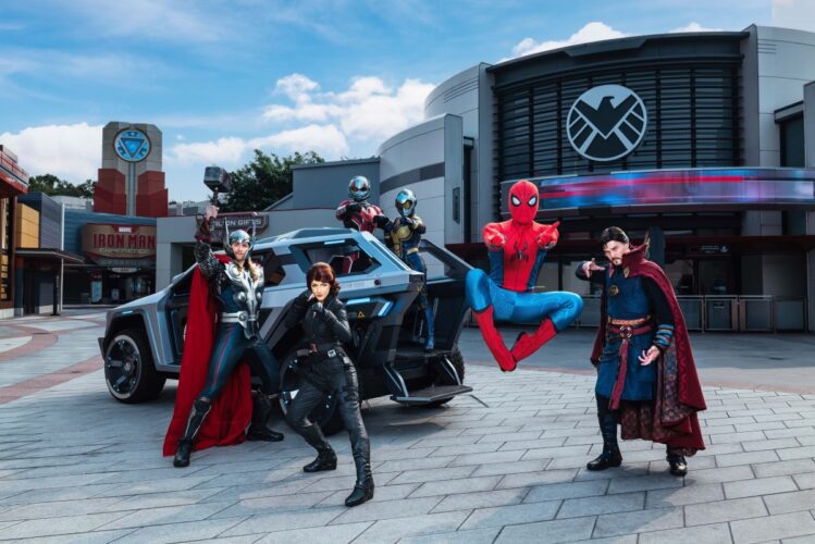 Avengers Assemble in Hong Kong Disneyland