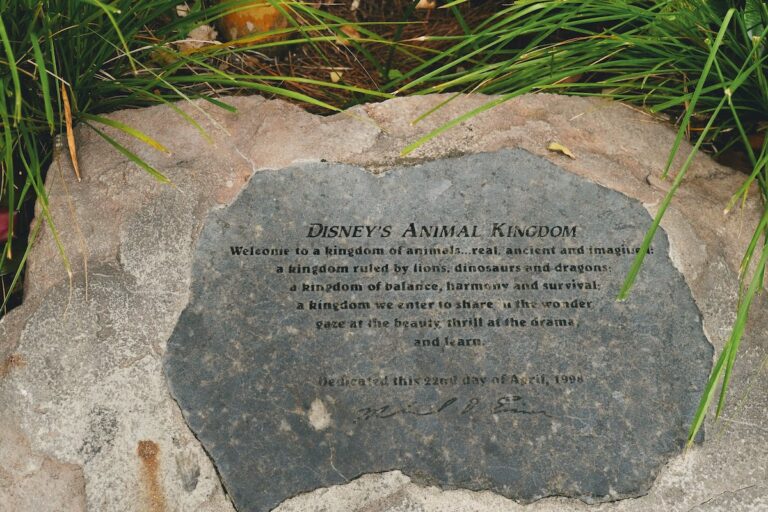 Real, ancient, and imagined: 1998’s Animal Kingdom dedication