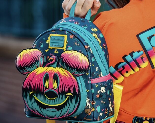 Disney Halloween Merch 2023 - Looungefly backpack