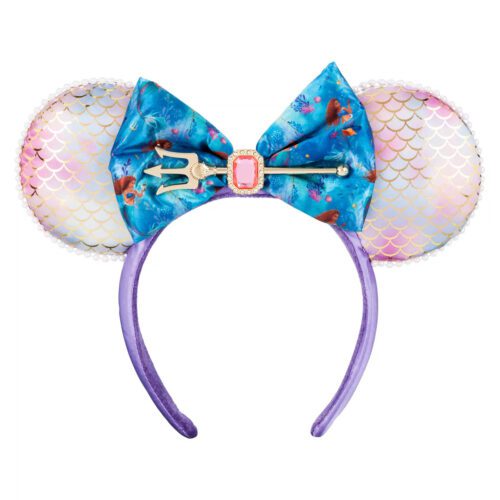Live-action Little Mermaid Minnie Mouse ear headband