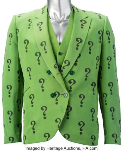 Comisar Collection auction - The Riddler Costume