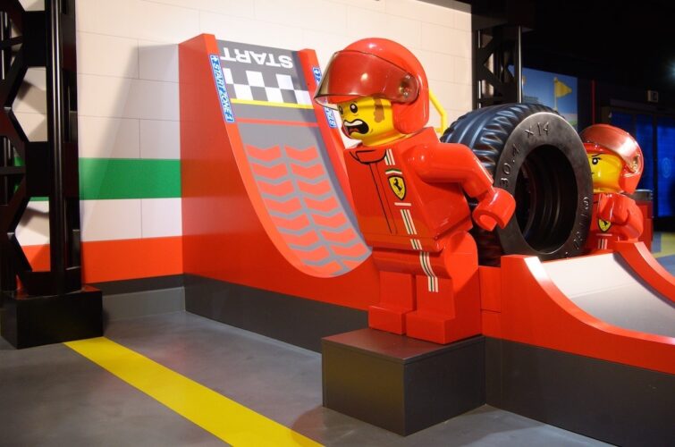 Lego Ferrari Build and Race at Legoland Windsor