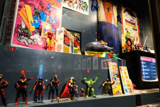 Marvel toys at Marvel Universe of Super Heroes