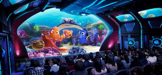 Nemo & Friends SeaRider at Tokyo DisneySea