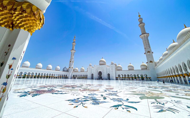 The Sheikh Zayed Grand Mosque is a cannot miss destination.