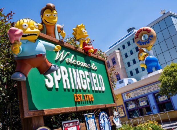 Springfield at Universal Studios Hollywood