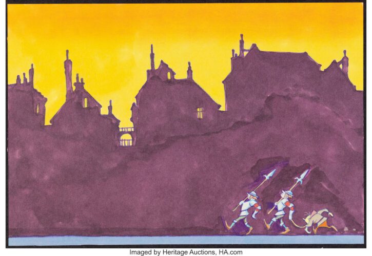 Celebrating 100 Years Of Disney auction - Hunchback of Notre Dame