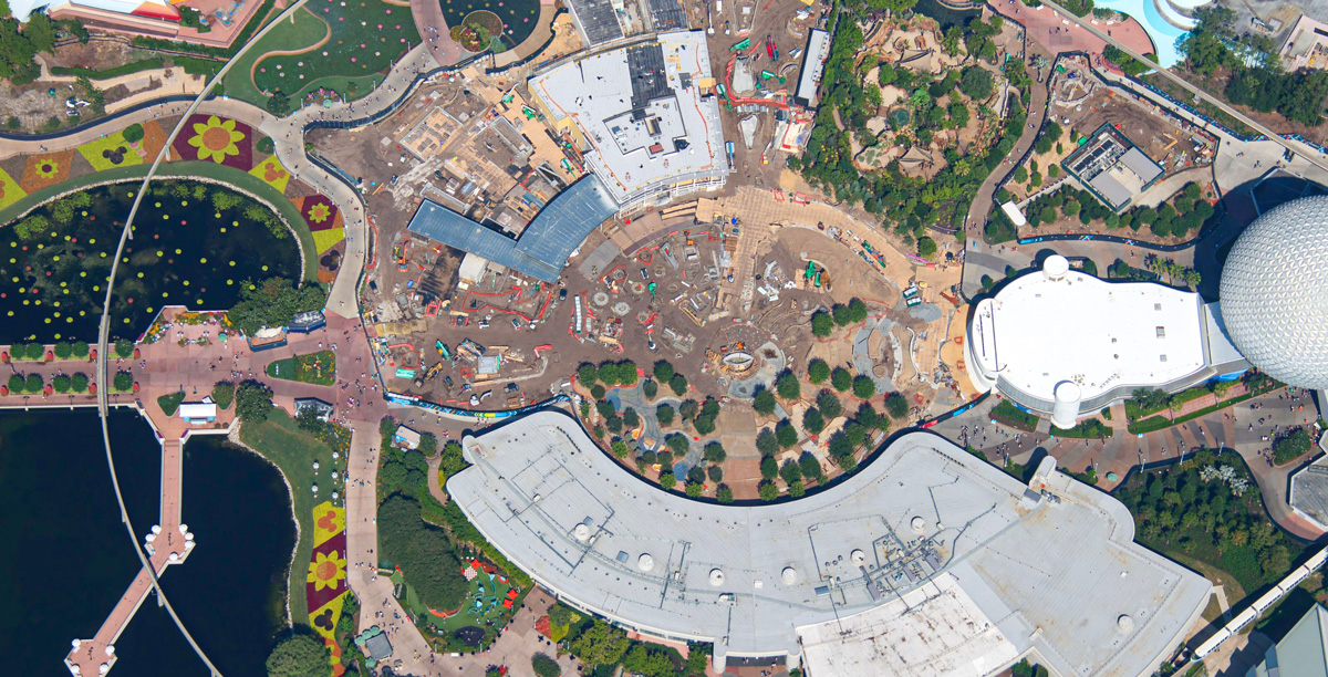 It has been 2,155 days since the major Epcot construction announcement.