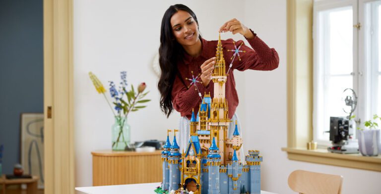 Massive 4,800 piece Lego Disney100 Castle set is available in July