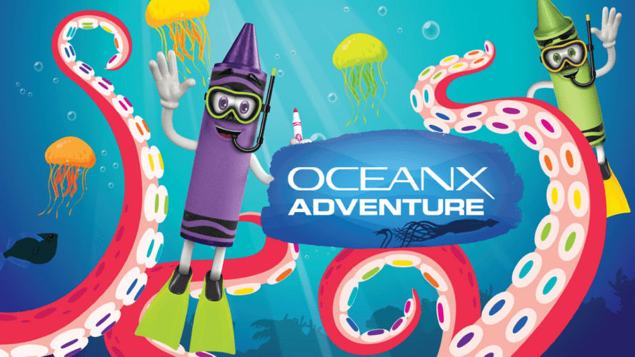 Crayola Experience with OceanX Adventure